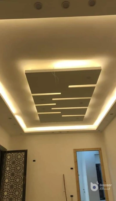 ديكورات جبسن بورد فورسيلنج جبصين يديل الخشب بديل الرخام بديل الشيبورد اجبصين اسقف مستعاره بأفضل الاسعار ودقه بالعمل وأمانه بالعمل
