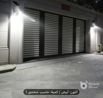 ؜1 قطعة مصباح شارع بحساس حركة، ضوء حديقة شمسي فائق السطوع، إضاءة حساسة للحركة بالشمس، مراقبة تناظرية، كاميرا مزيفة، إضاءة جدارية بحساس الجسم البشري، مناسب لأضواء الشوارع، الحدائق، الأرصفة، ومواقف السيارات